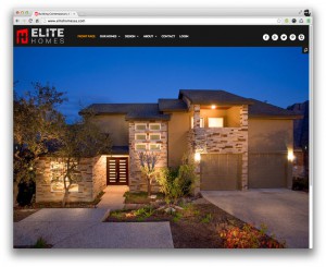 Elite Homes San Antonio Website